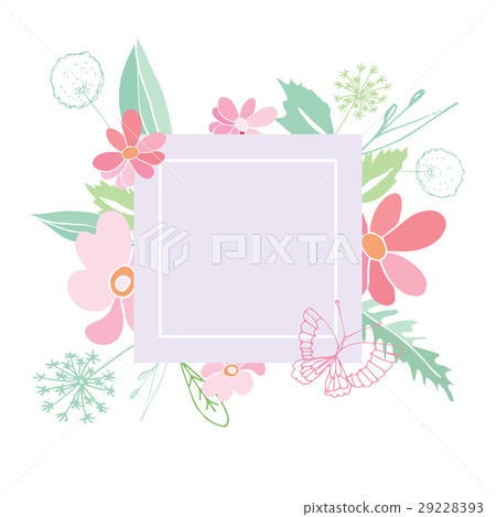 Summer flower composition 29228393