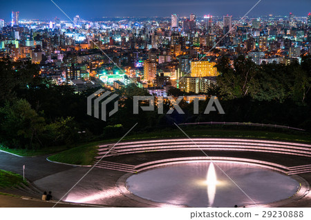[北海道]旭山紀念公園札幌夜景 29230888