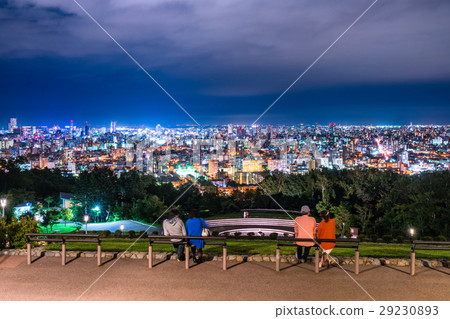 [北海道]旭山紀念公園札幌夜景 29230893