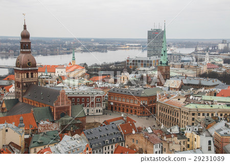 View  from Saint Peter's Church, Riga, Latvia 29231089