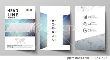 Business templates for brochure, magazine, flyer Business templates for brochure, magazine, flyer 29231523