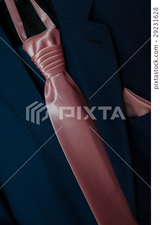 Wedding suit jacket of groom's man.  29231628