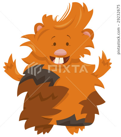 guinea pig cartoon character 29232675