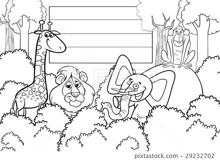 animal characters background animal characters background 29232702