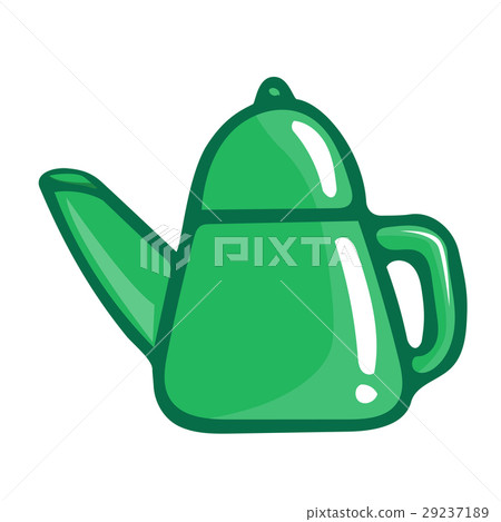 tea kettle isolated illustration tea kettle isolated illustration 29237189