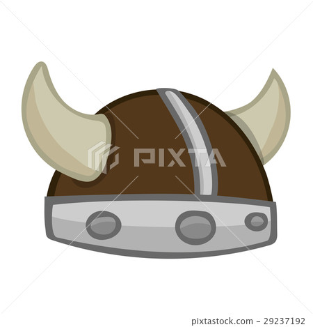 Viking Helmet isolated illustration Viking Helmet isolated illustration 29237192