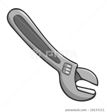 Wrench isolated illustration 29237211
