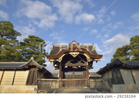 京都皇家森林門藍天雲彩 29238104