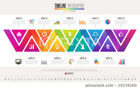 Timeline Infographics Design Template Timeline Infographics Design Template 29239260