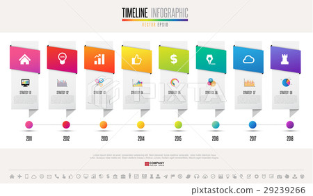 Timeline Infographics Design Template Timeline Infographics Design Template 29239266