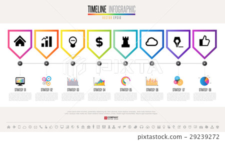Timeline Infographics Design Template Timeline Infographics Design Template 29239272