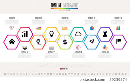 Timeline Infographics Design Template Timeline Infographics Design Template 29239274