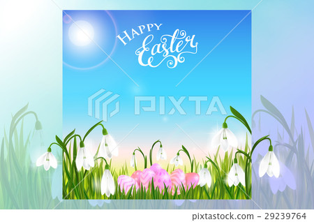 Happy Easter card Happy Easter card 29239764