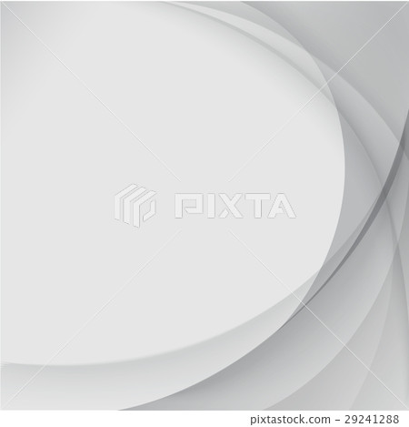 Gray curve abstract background vector 29241288