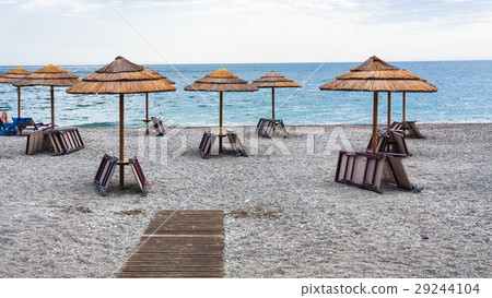 beach in Sicily in overcast day beach in Sicily in overcast day 29244104