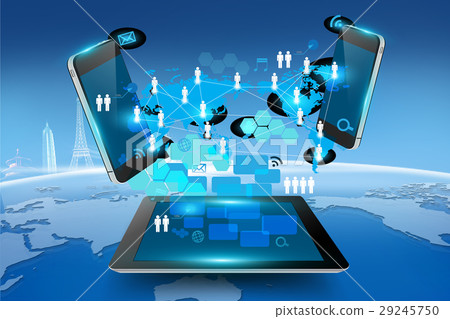 Social Networking and People Connectivity Concept. Social Networking and People Connectivity Concept. 29245750
