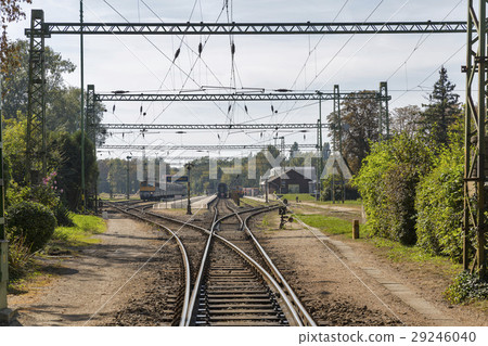 Keszthely passenger train station, Hungary. Keszthely passenger train station, Hungary. 29246040