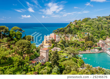 Portofino village on Ligurian coast, Italy 29246676