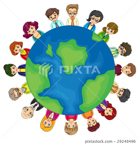 Men and women around the world Men and women around the world 29248496