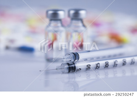 Healthy, Close up of Pills, Tablets, Capsule 29250247