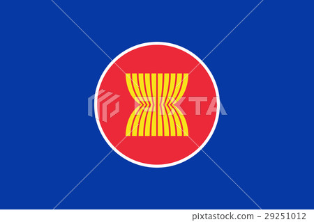 Official vector flag of ASEAN  29251012