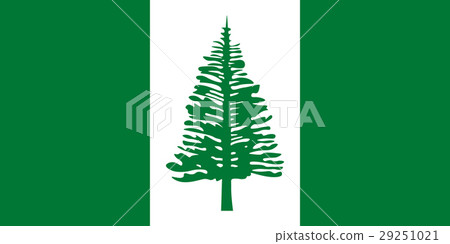 Official vector flag of Norfolk Island . 29251021