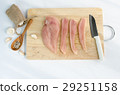 chicken breast sliced for cooking 29251158