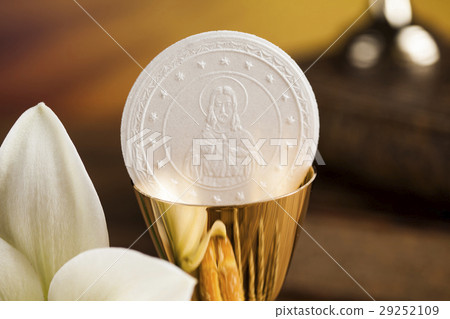Eucharist, sacrament of communion background Eucharist, sacrament of communion background 29252109