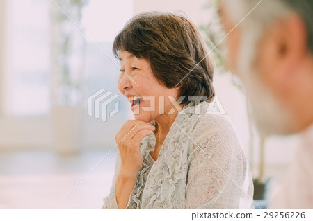 Japanese senior woman with a smile 29256226