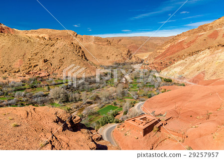 Landscape of the Assif Mgoun Valley at Bou Tharar 29257957
