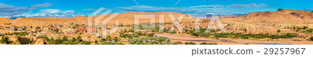 Panoramic view of Ait Benhaddou, a UNESCO world 29257967