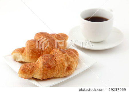 Croissants and coffee 29257969