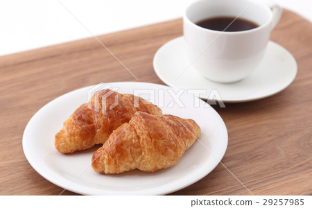 Croissants and coffee 29257985