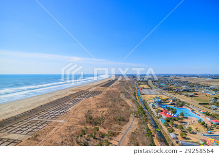 Hamenuma，Sanmu市鳥瞰圖 29258564