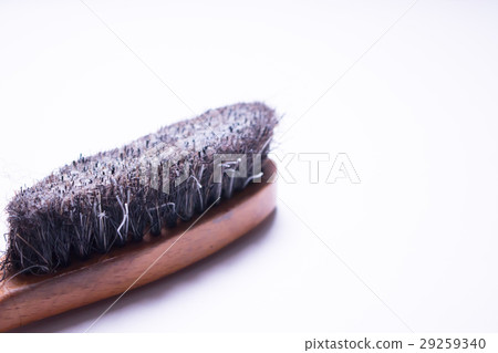 Before cleaning hairbrush Before cleaning hairbrush 29259340