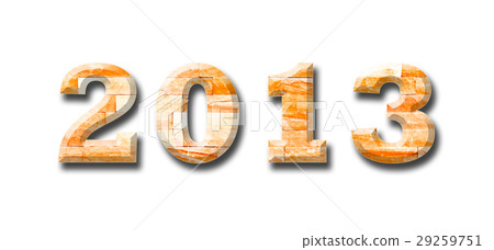 brick wall numeric with shadow on white background brick wall numeric with shadow on white background 29259751
