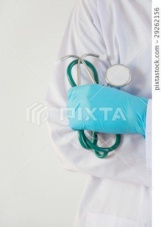 doctor taking stethoscope 29262156