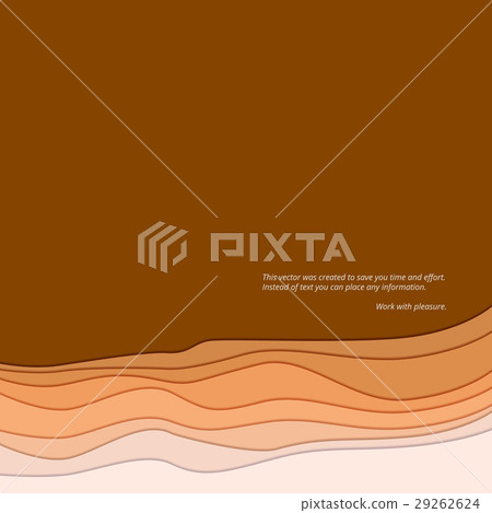 Abstract background, the form of waves with shadow Abstract background, the form of waves with shadow 29262624