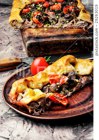 piece meat pie 29263019