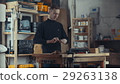 Master electrician twists black wires to make 29263138
