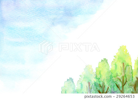 水彩插圖樹 水彩插圖樹 29264653