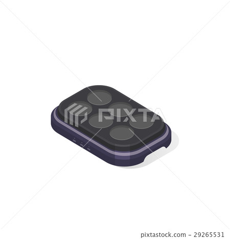 Electric pancake maker. Vector isometric Electric pancake maker. Vector isometric 29265531