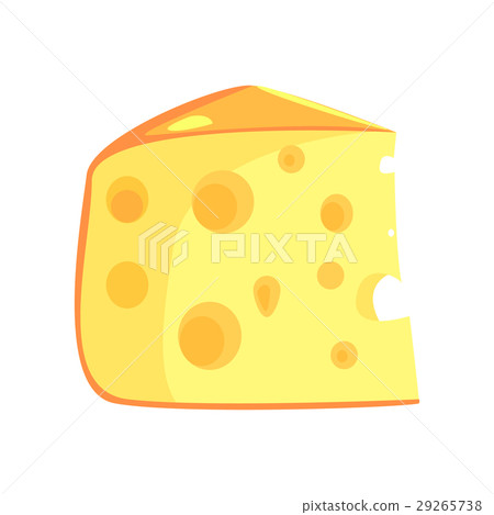 Piece Of Swiss Cheese, Food Item Rich In Proteins 29265738