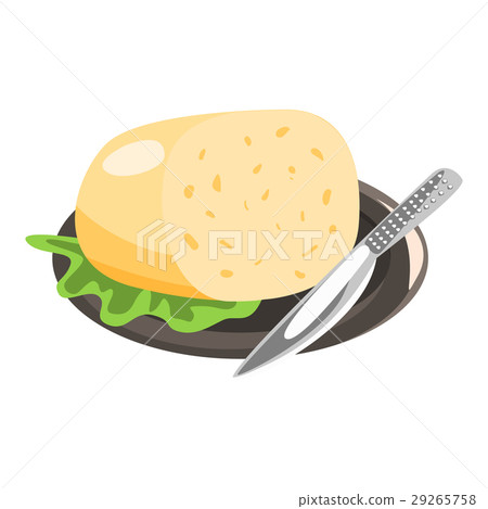 Pork Sausage And Knife, Food Item Rich In Proteins 29265758