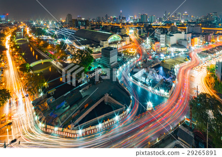 Landscape of Bangkok City Hua Lamphong station Landscape of Bangkok City Hua Lamphong station 29265891