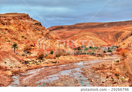 Landscape of the Asif Ounila valley in the High 29266796