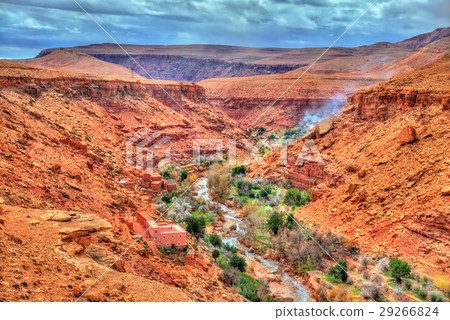 Landscape of the Asif Ounila valley in the High 29266824