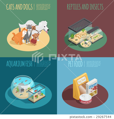 Pet Shop Concept Icons Set 29267544