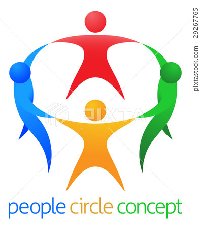 People Circle Team Concept People Circle Team Concept 29267765