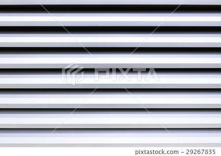 The galvanized wall of the factory building 29267835